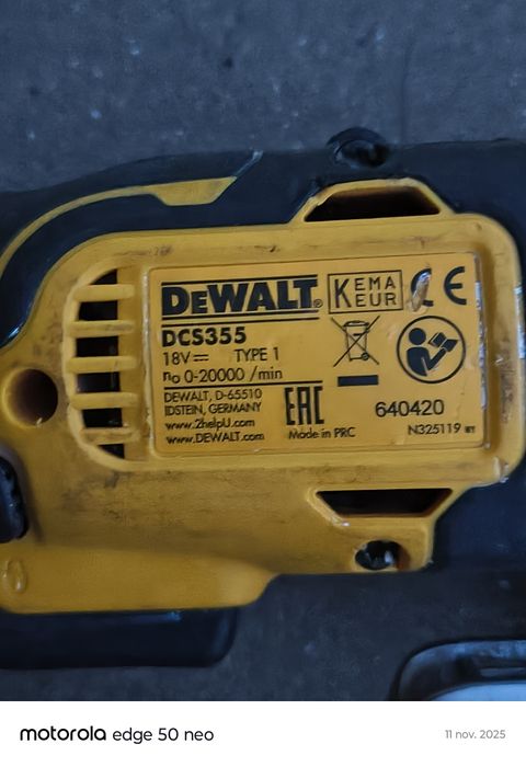 Tăietor hârtie pt birou și multicutter Dewalt