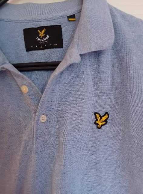 Чисто нова оригинална фланелка с яка Lyle & Scott