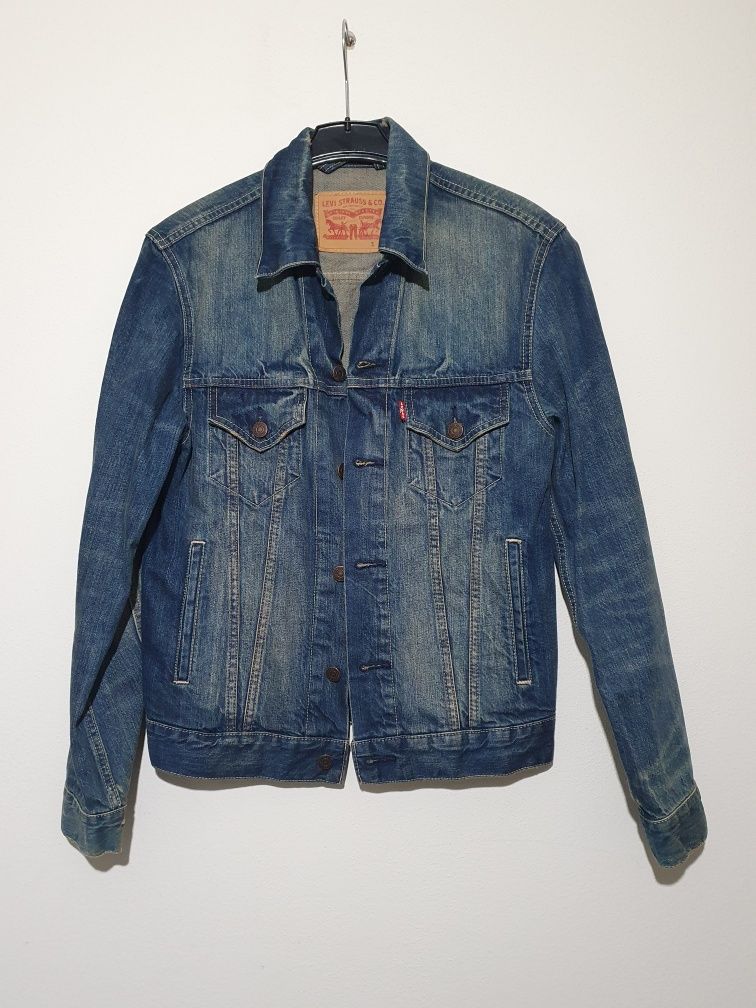 Geaca Blugi LEVIS LEVI'S Trucker Jacket ALBASTRU - Marime S