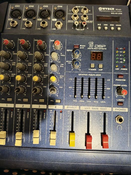 Sunet de calitate cu Mixerul WNGE WG-40 – Gata de folosit