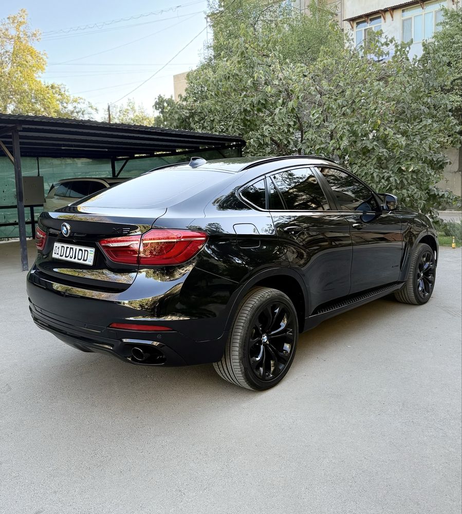 BMW X6 F16 2016 Black