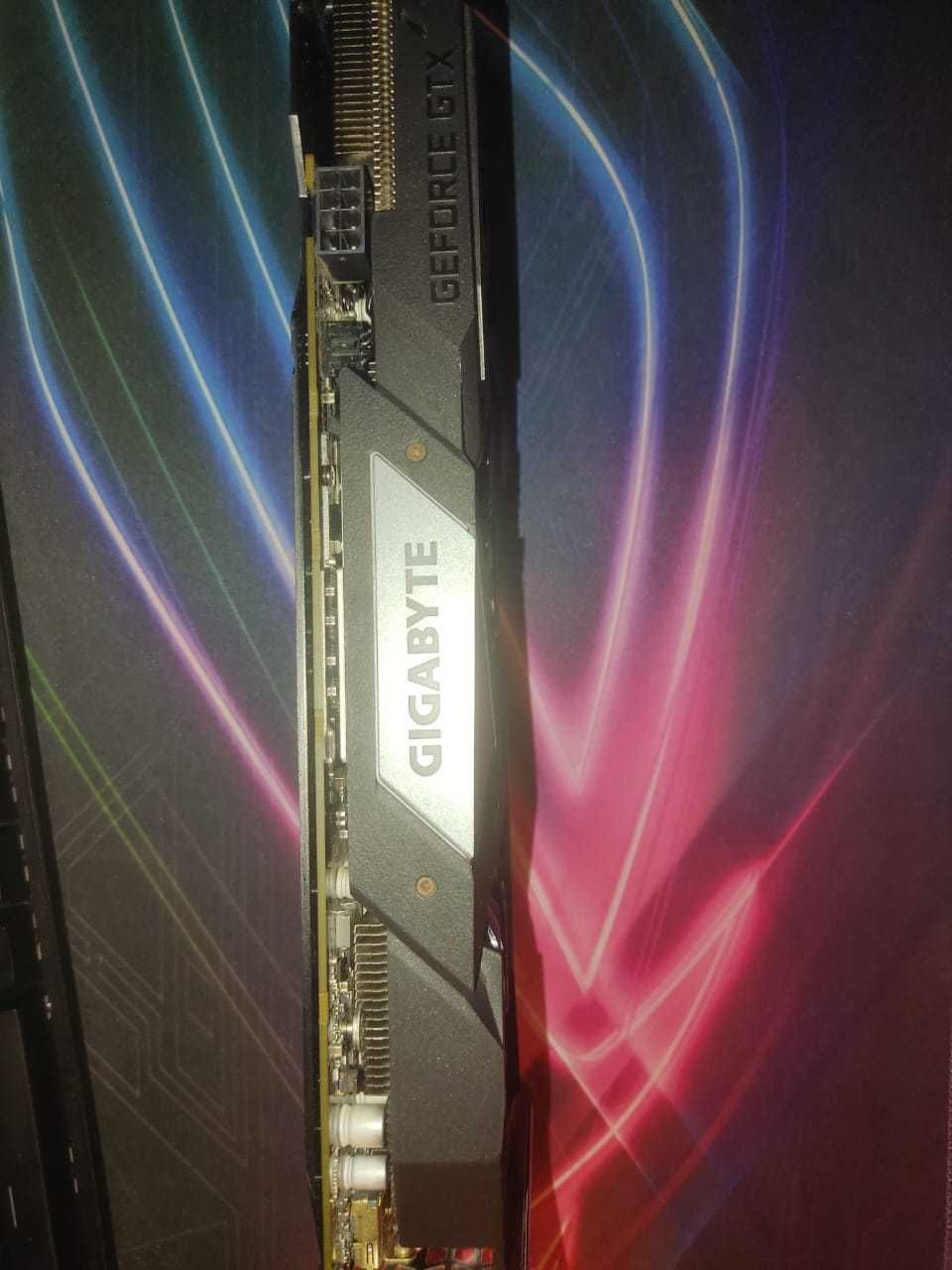 gtx 1660 super oc GIGABYTE (Hynix) + коробка