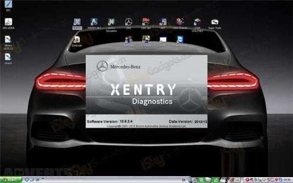 Tester Auto Mercedes Benz MB STAR 2023 XENTRY SD Connect C5 + Laptop