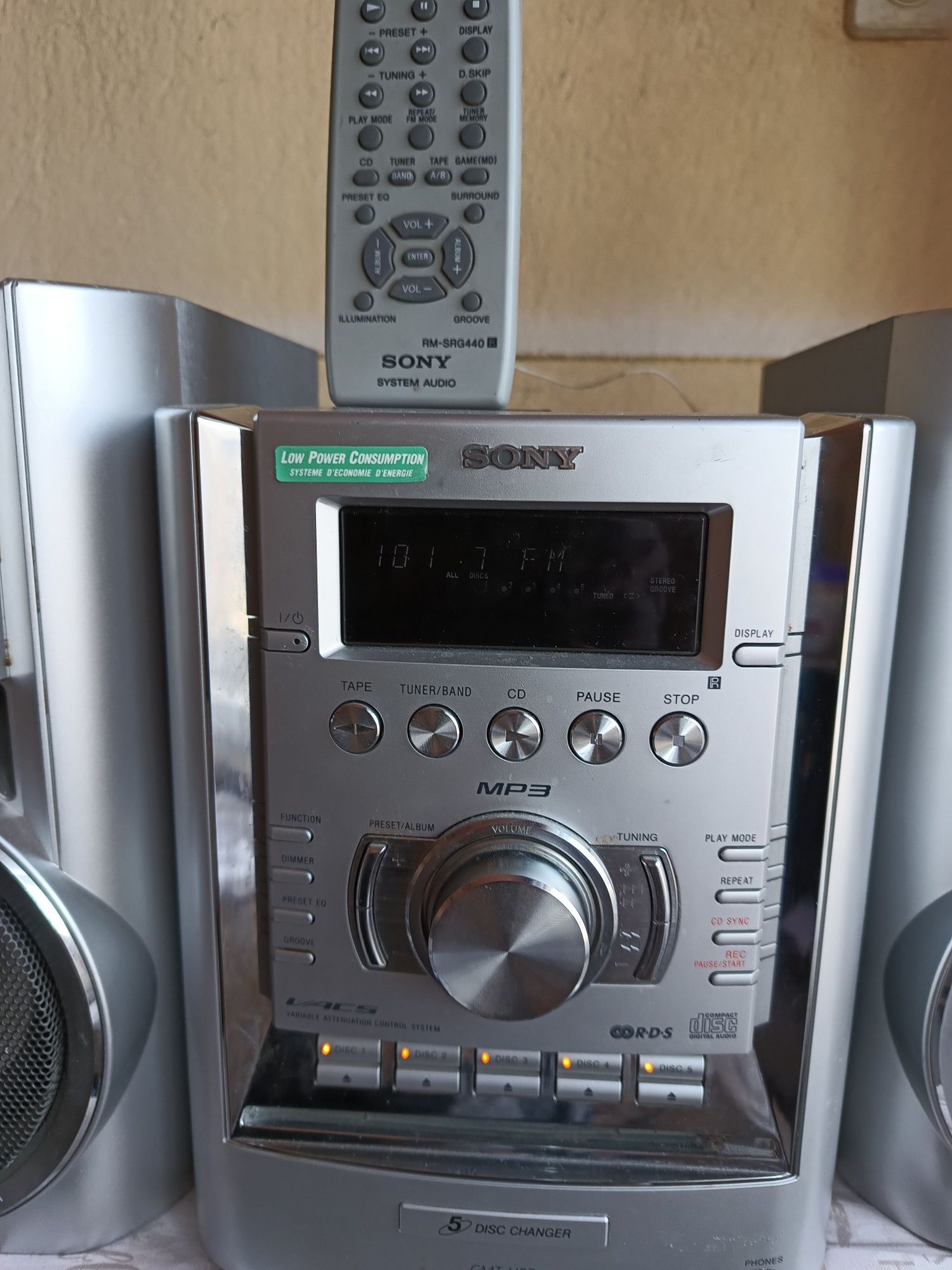 Уредба Sony дистанционно