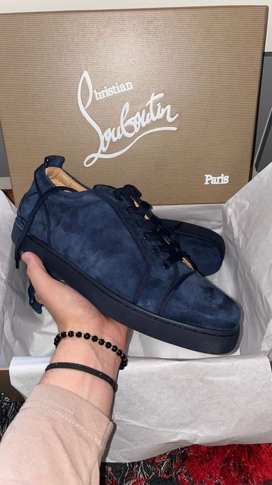 Christian louboutin low suede