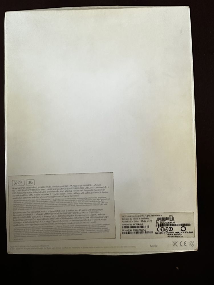 IPad 2 Wi-Fi 3G 32GB Black