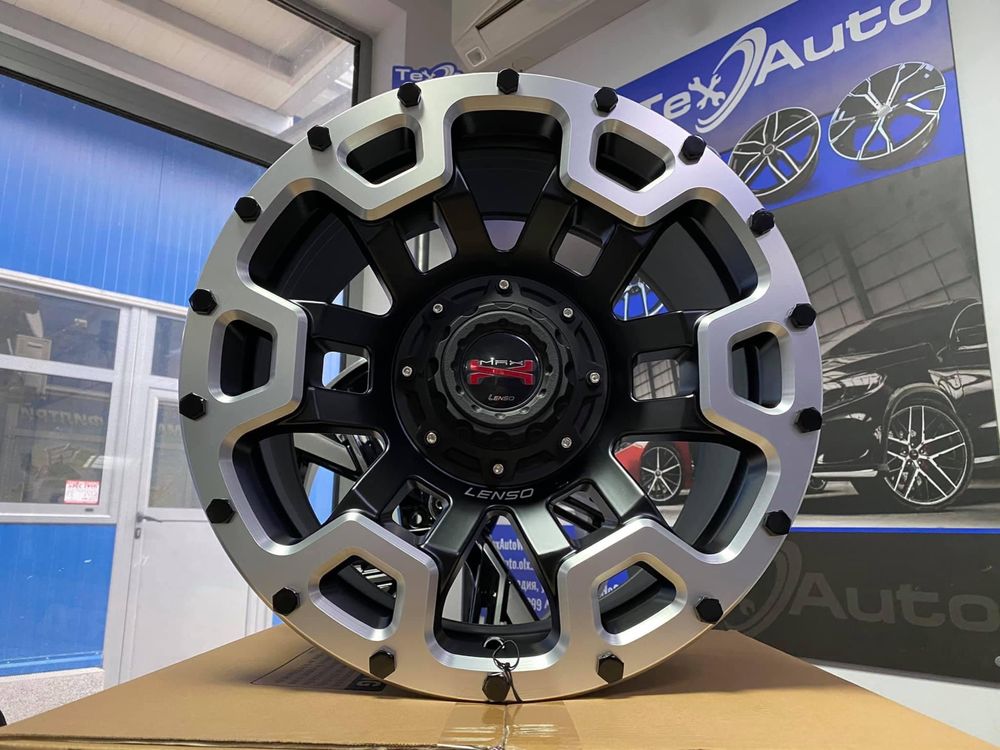 17" 6/139.7 Алуминиеви Джанти за OFFRoad 4x4 LENSO MAX - X08