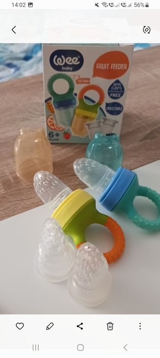 Degetare din silicon suzete pentru fructe