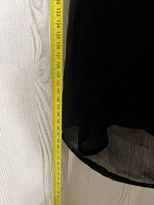 Дълга черна рокля BikBok