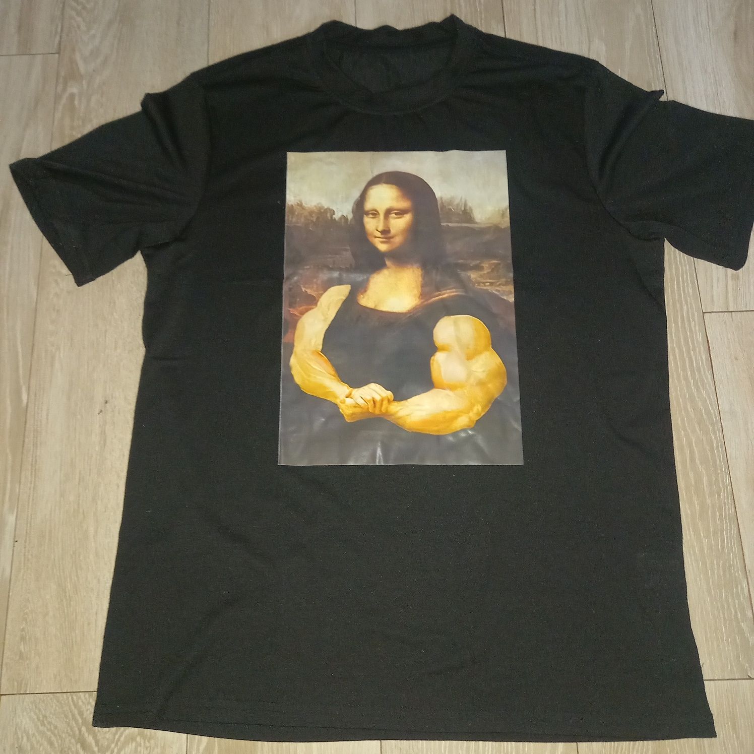 Tricou negru Mona Lisa