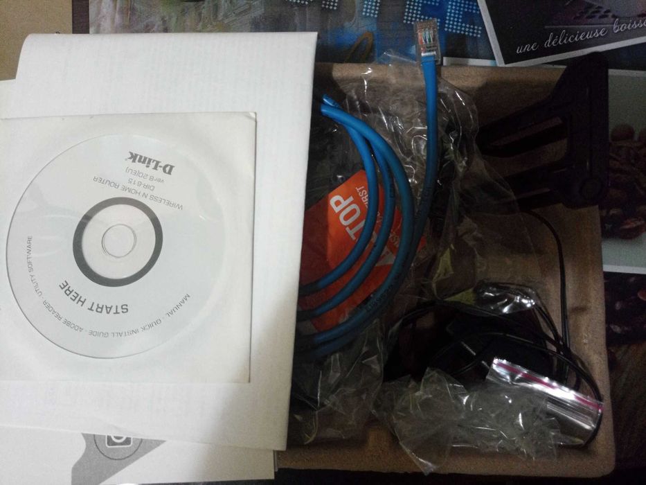 Router Wireless D-link n 300 mbs DIR 615 ca nou