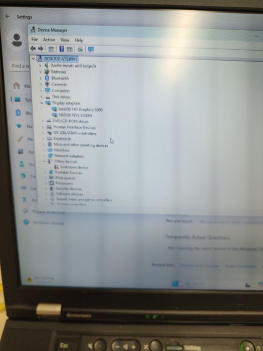 Laptop T520 I7 2630QM