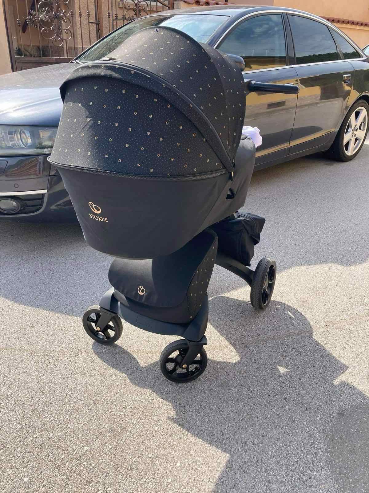 STOKKE XPLORY X + Бебешки кош