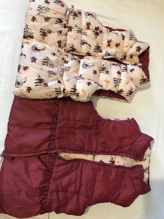 Безрукавка двухстаронный можно для двайняшик