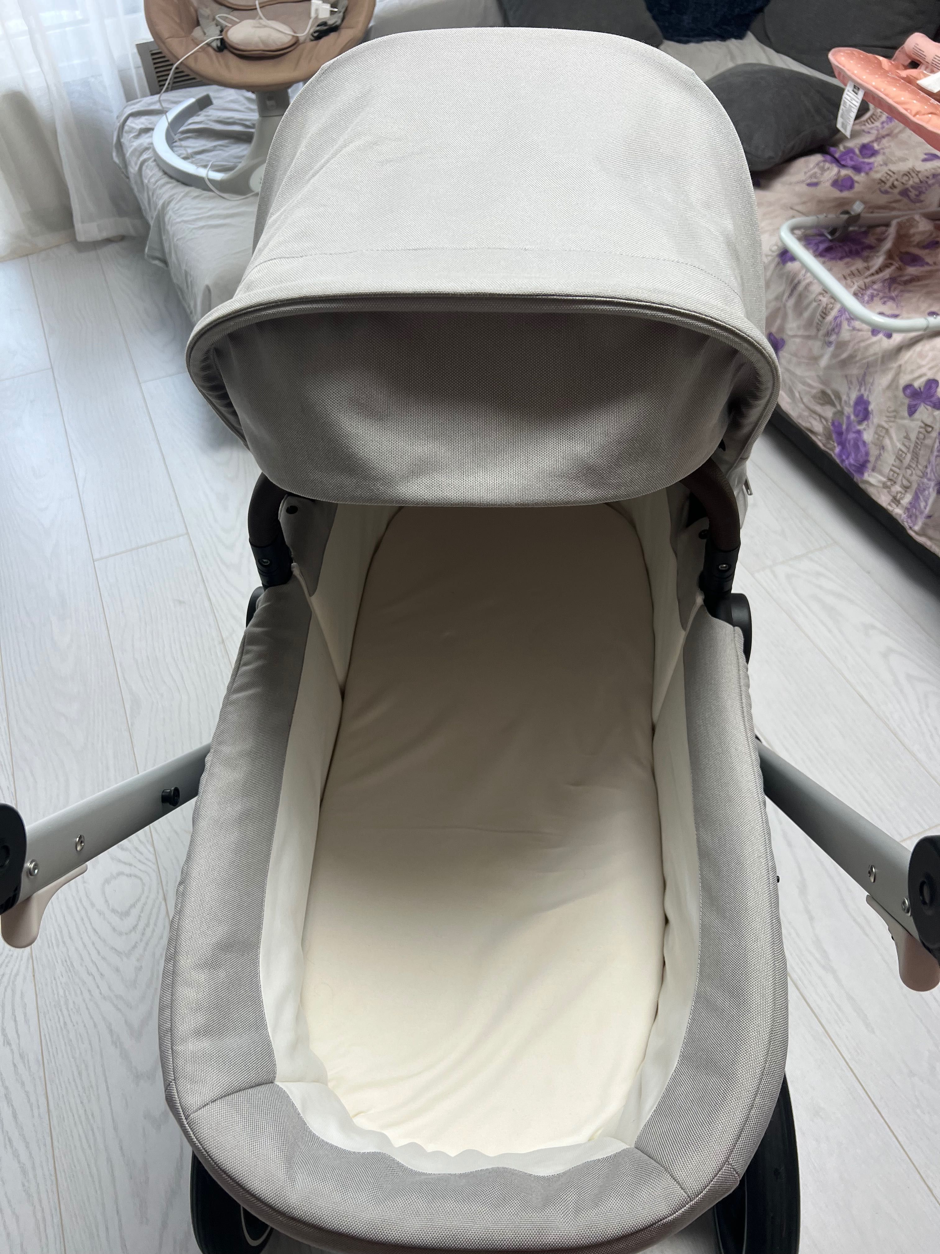 Cybex EOS LUX SLV LAVA GREY трансформираща се детска количка 2 в 1