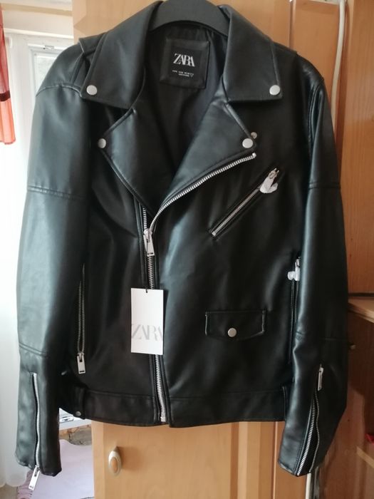 Кожено яке Zara ново- 89 лв.