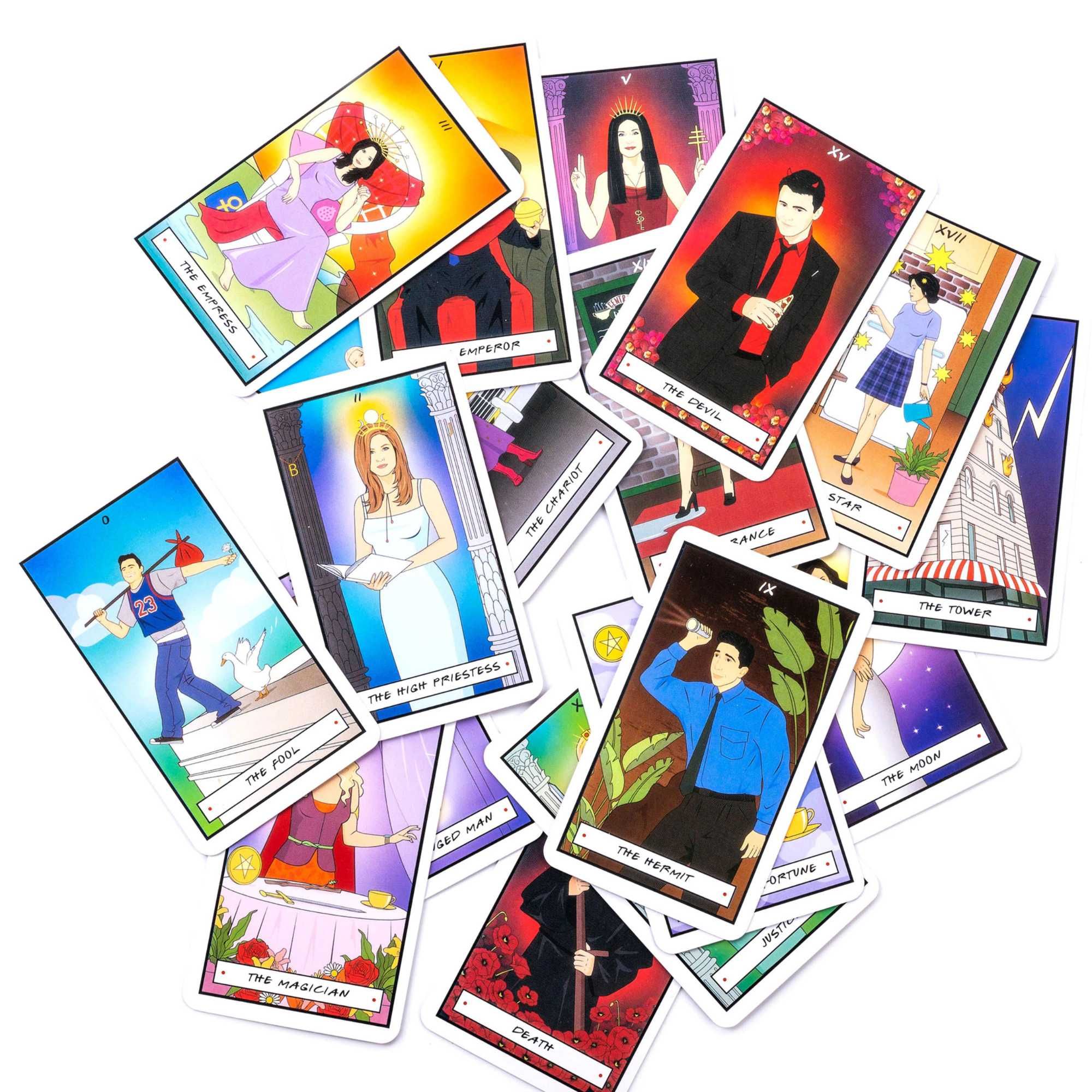 Таро карти: TV Series Tarot & Friends Tarot & Crystal Visions Tarot