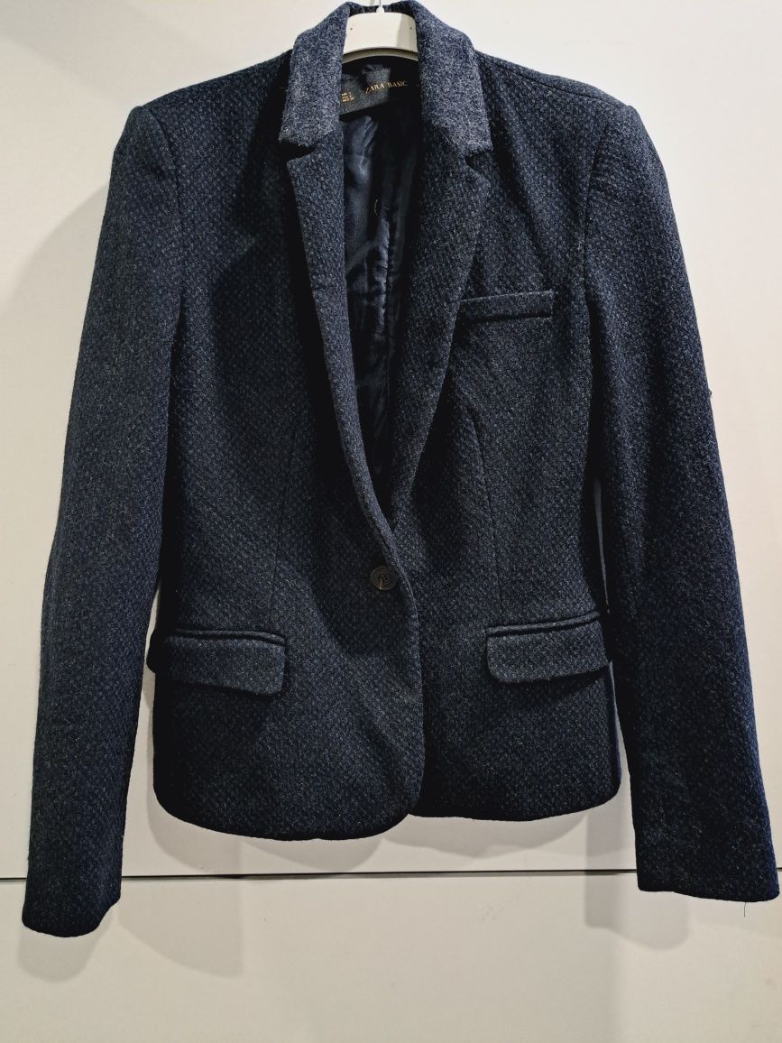 ZARA сако 100% вълна р-р М