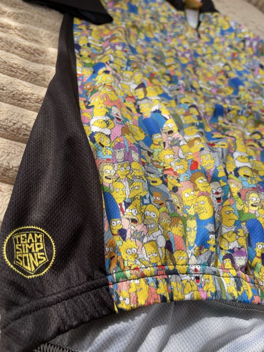 The Simpsons тениска за колоездене