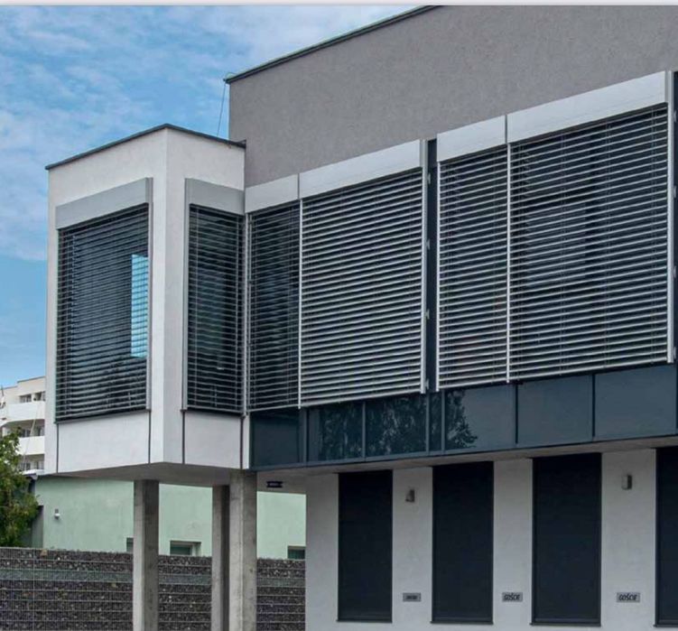 Jaluzele Venețiene de exterior. C50, C80, C90 Aluminiu.