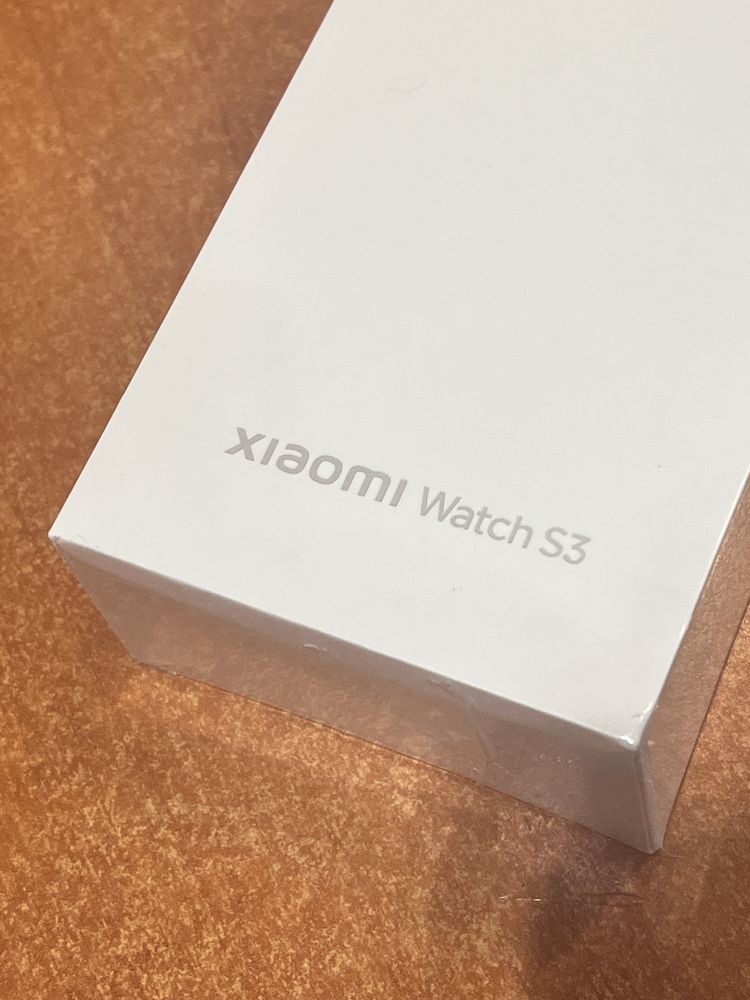 Xiaomi Watch S3 M2313W1 Bluetooth смарт часовник, черен, нов