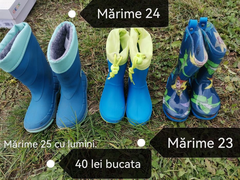 Papucei pentru copii