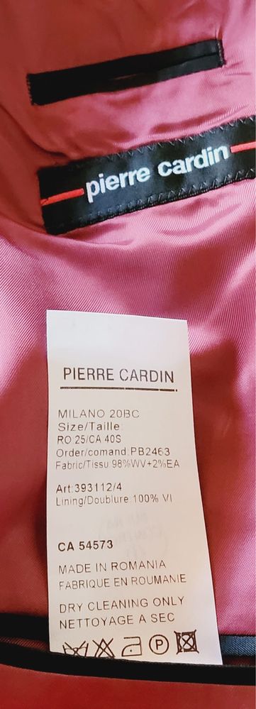 Costum barbati Pierre Cardin marimea 25 (52)