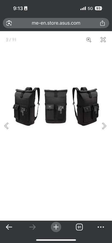 Asus VP4700 TUF BACKPACK раница 17