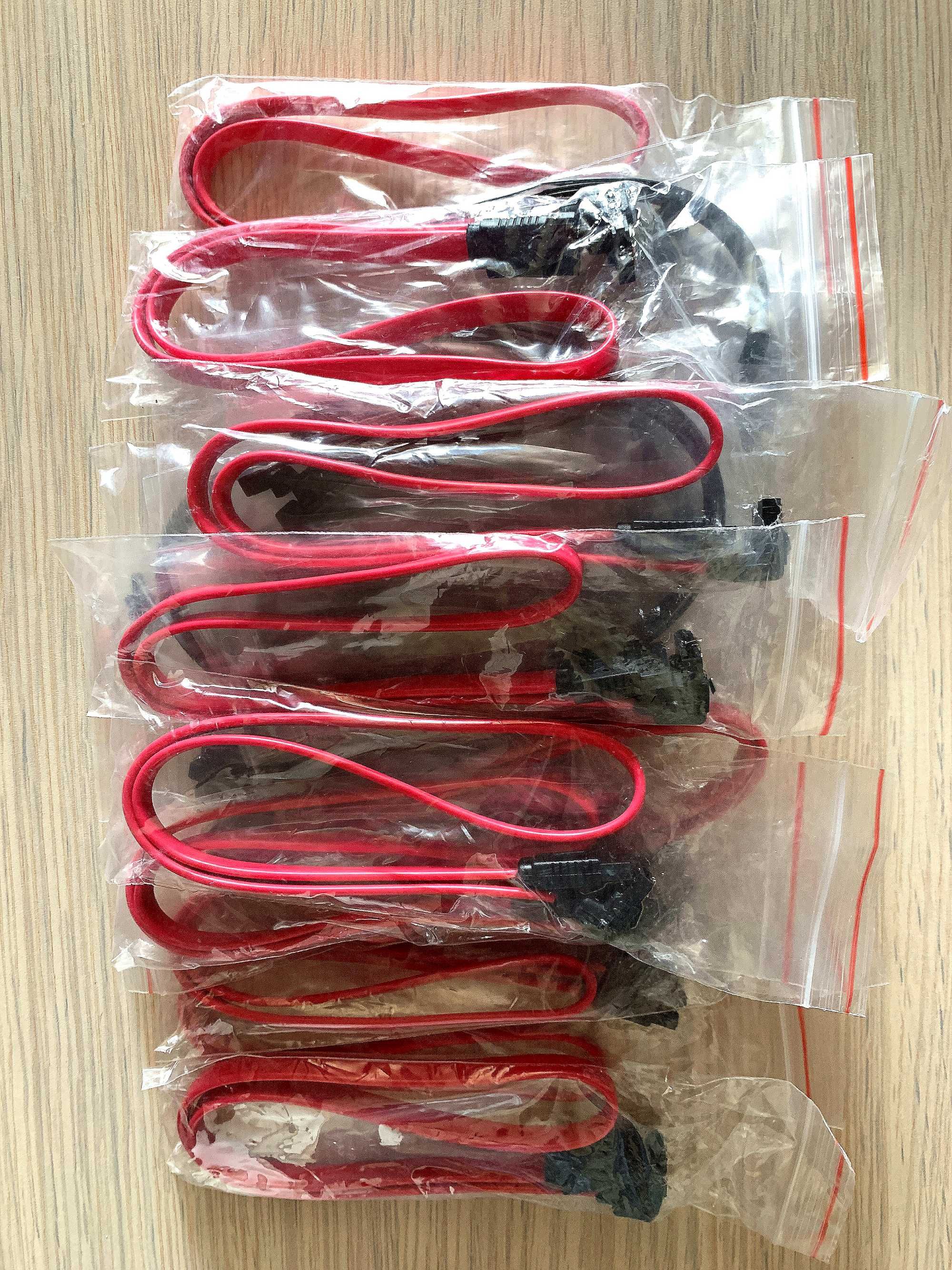 Sata–кабель и Хомут–стяжки для электропроводки ПК