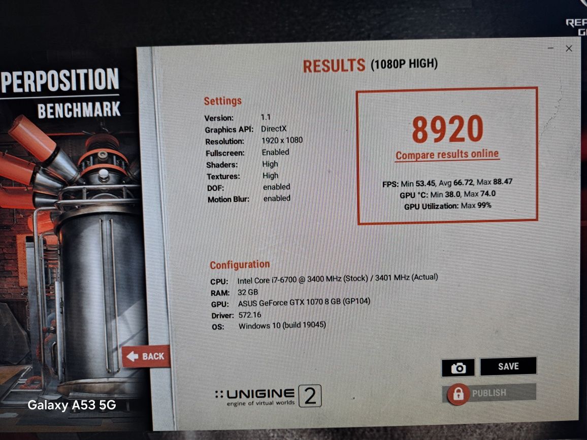 Asus Gtx 1070 turbo edition