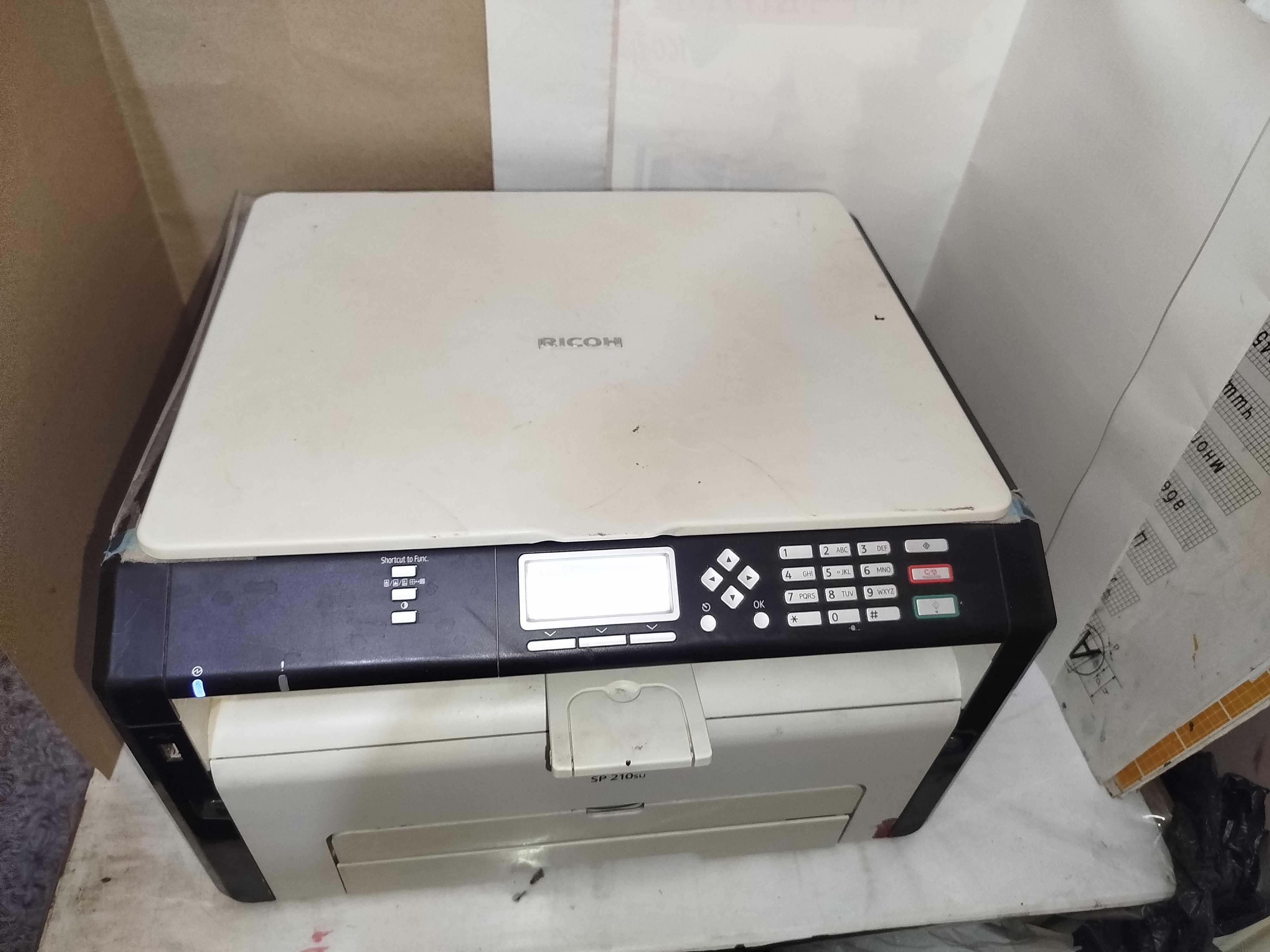 Rikoh Sp210 принтер сканер копия лазерный