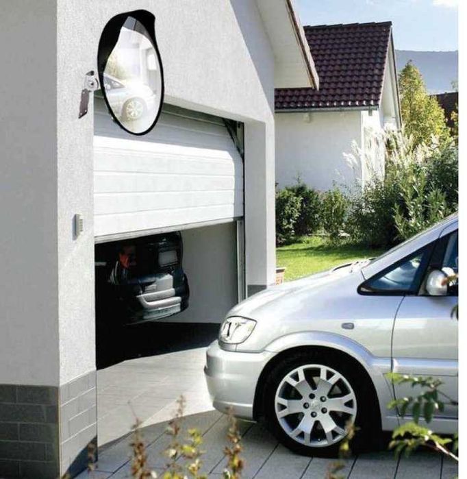 Изпъкнало огледало, Пътно огледало