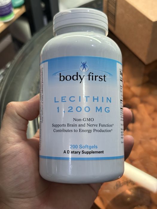 Body First Lecithin 1,200 mg 200 капсул