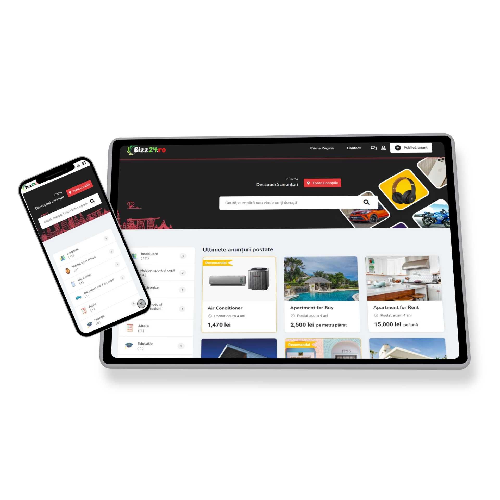 Web Design - Creare Magazin Online / Creare site web