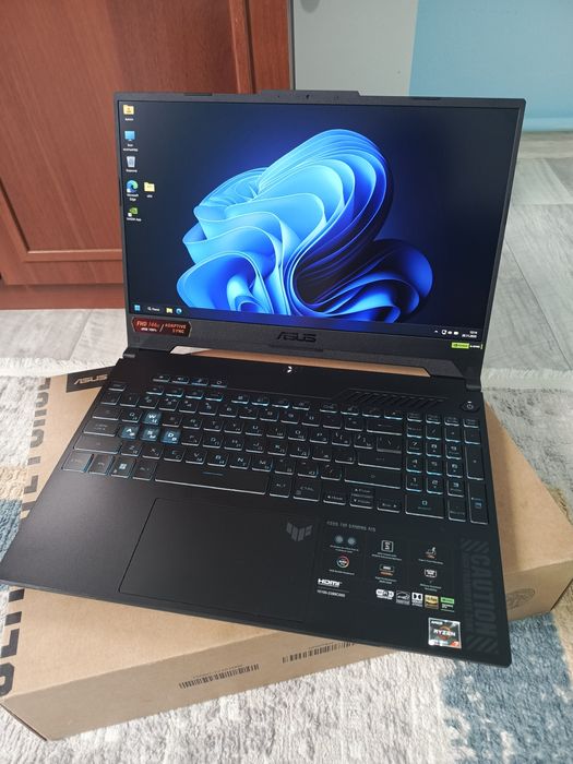 Игровой ноутбук Asus TUF Ryzen 7 | RTX 4060