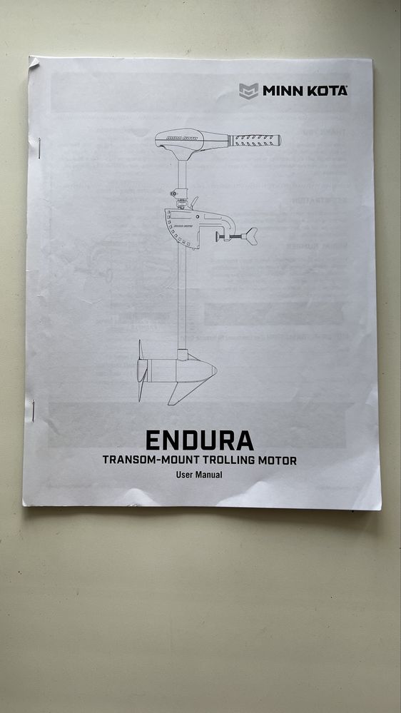 Продаю лодочный электромотор Minn Kota Endura 40 C2. С аккумулятором