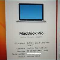Dezmembrez macbook pro 15 2015 model A1398