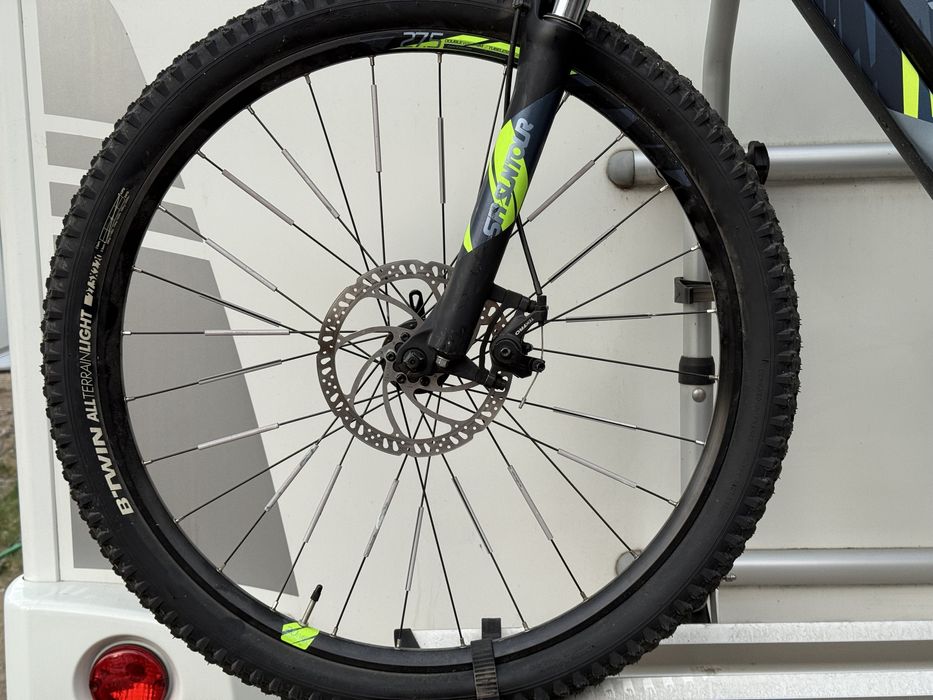 Bicicleta electrica MTB ROCKRIDER, 27,5”, E-ST 100 Albastru, mas S