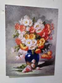 Tablou "Crizanteme" - 30x40 cm