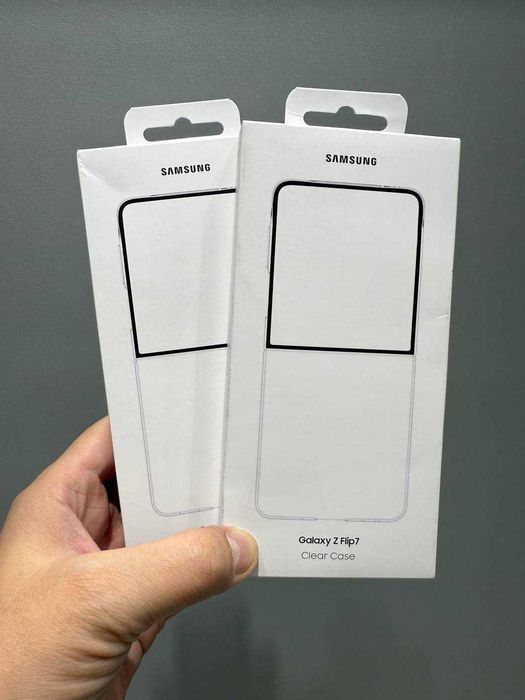 Оригинальные чехлы Samsung Galaxy Z Flip 7. Есть доставка