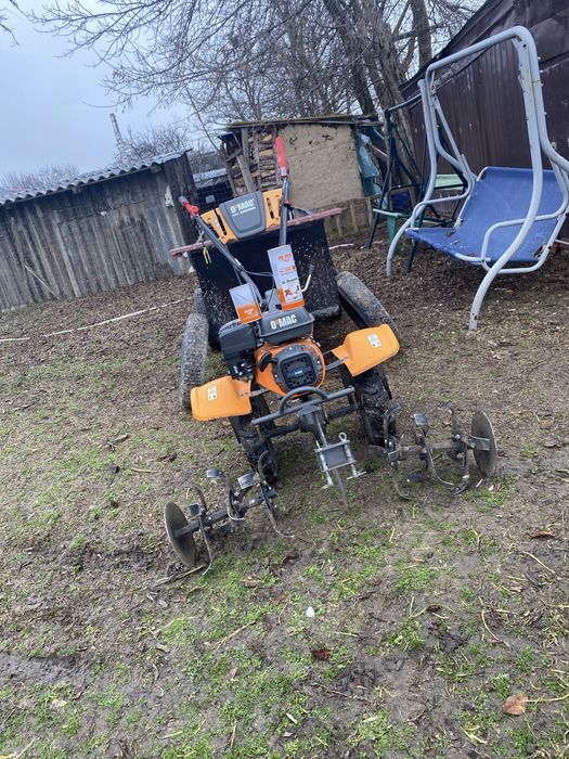 Vand motocultor O MAC MC 80s în garantie