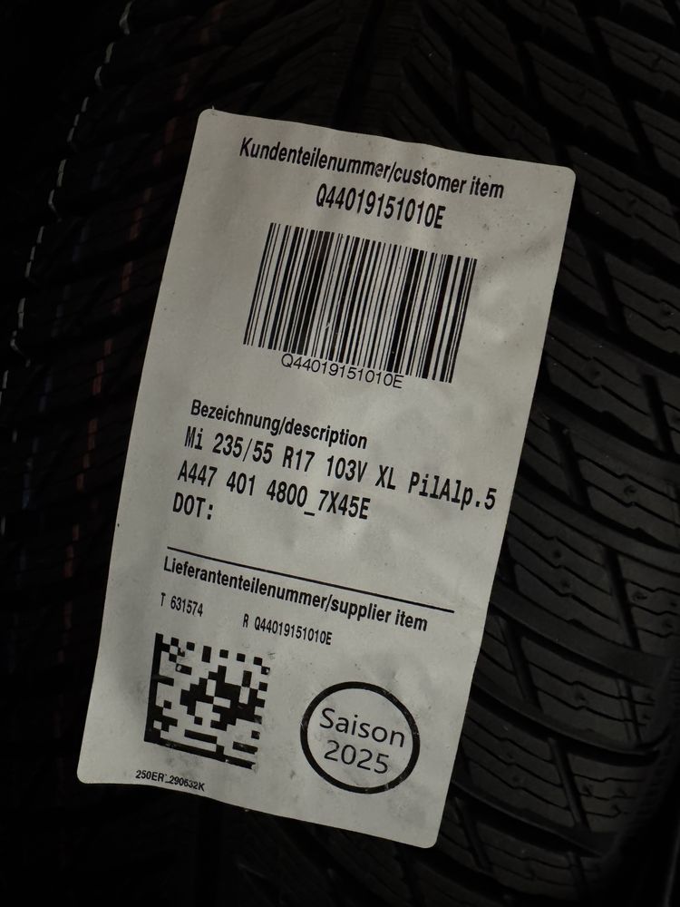Cauciucuri anvelope Michelin PILOT ALPIN 5 235/55/R17 103V XL iarna