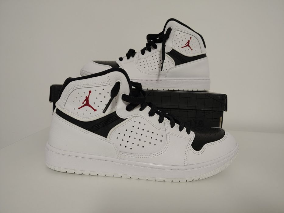 Air Jordan Jumpman alb-negru!!! Piele naturală, mărimea 42.