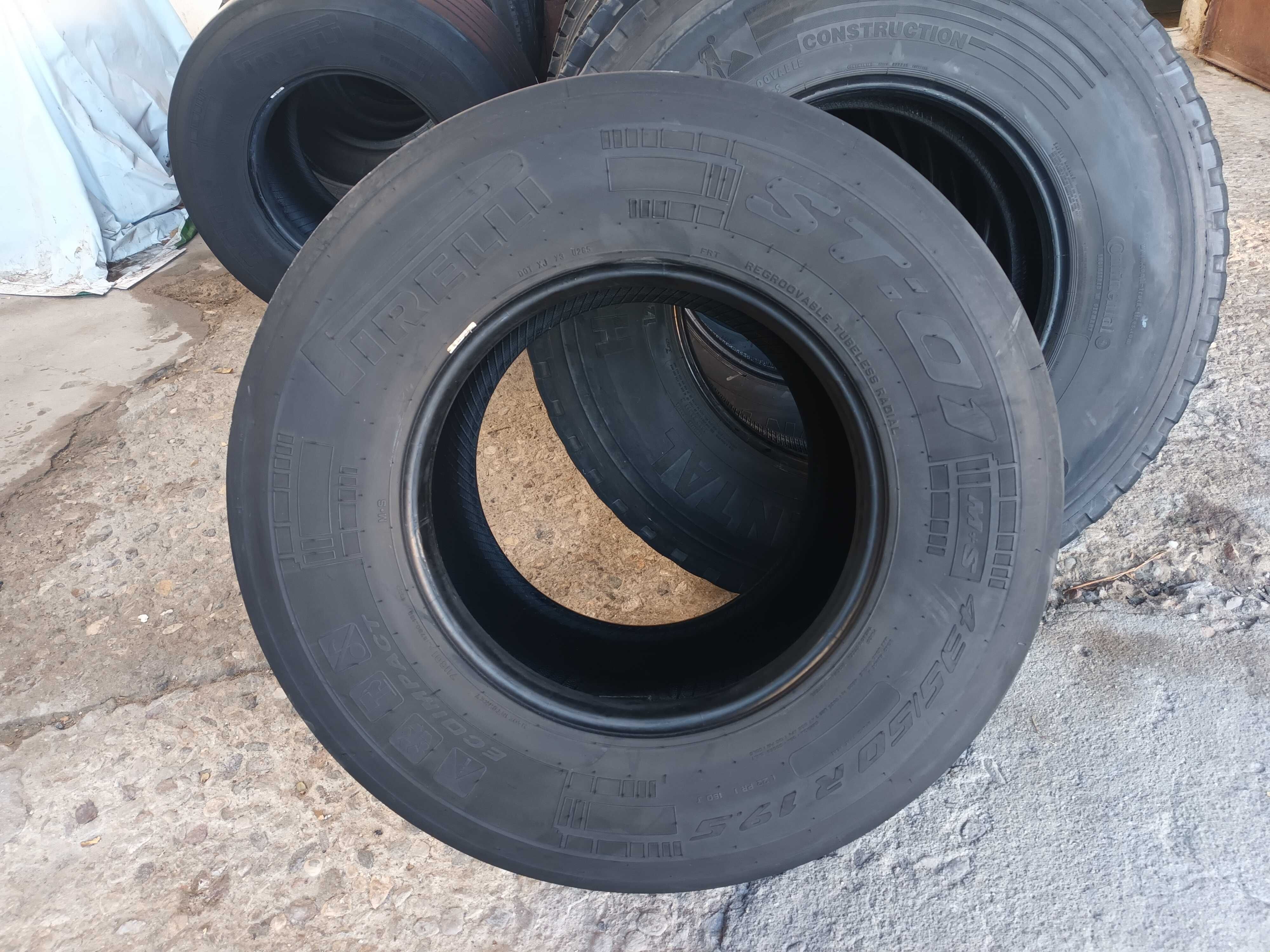 2 гуми за ремарке 435/50 R19.5 Pirelli ST:01 160J M+S 22PR