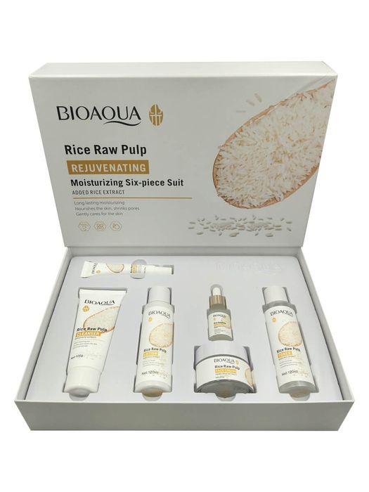 Bioaqua Rice Raw Pulp рисовый набор