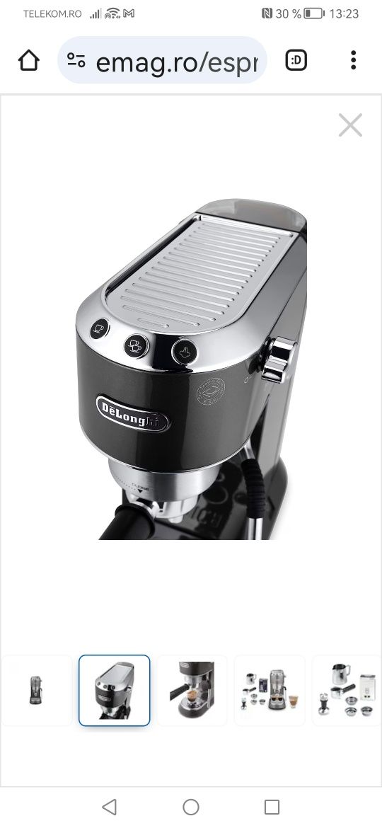 Vanc aparat de cafea Delonghi