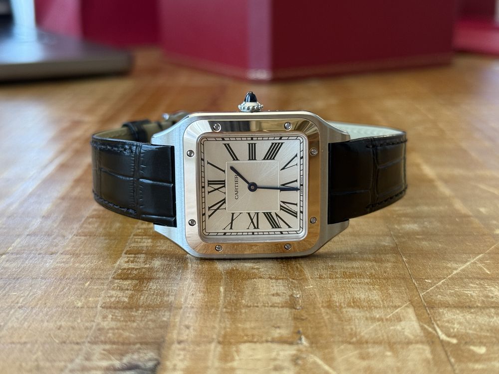 Часы Cartier Santos Dumont XL