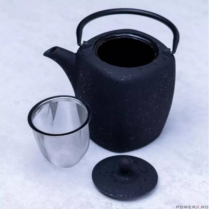 Ceainic din fonta, 0,9l, infuzor pentru ceai, fierbator, KINGHoff