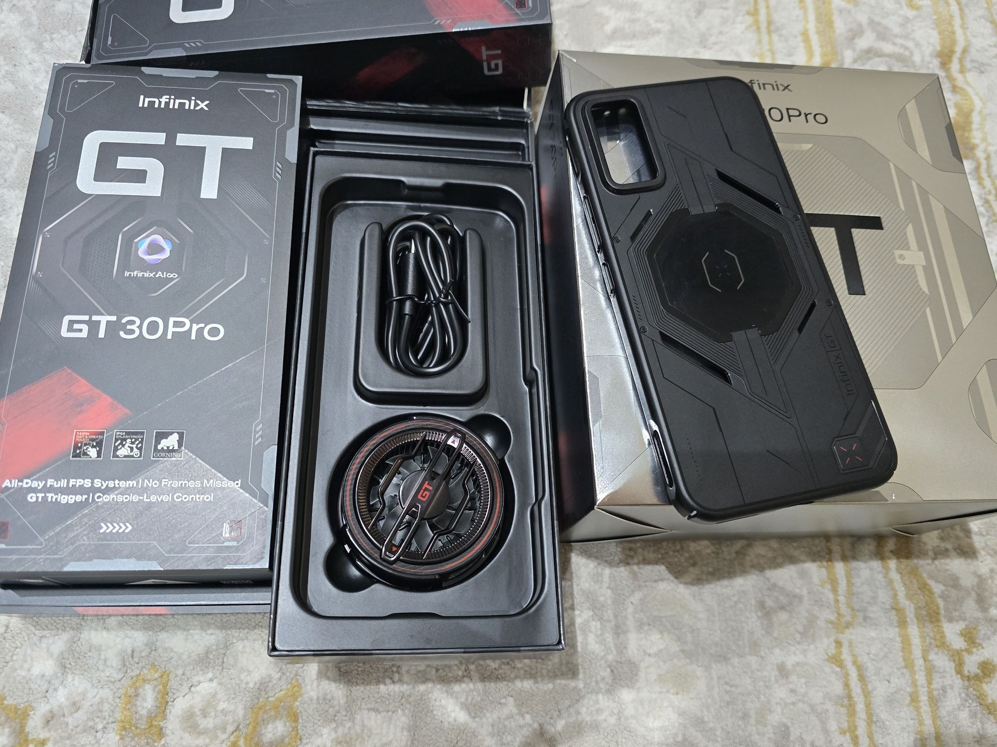 Новый Мощный Игравой Смартфон Infinix GT 30 PRO 256GB 24GB ОЗУ Год Гар