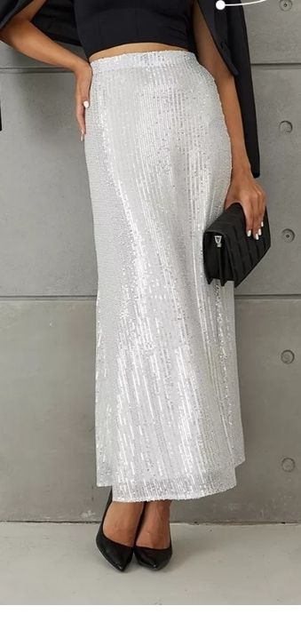 Юбка с пайетками (98 см) Kaspi RED!